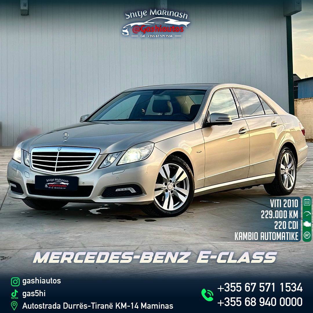 Mercedes-Benz E-Class 2010 - foto 1